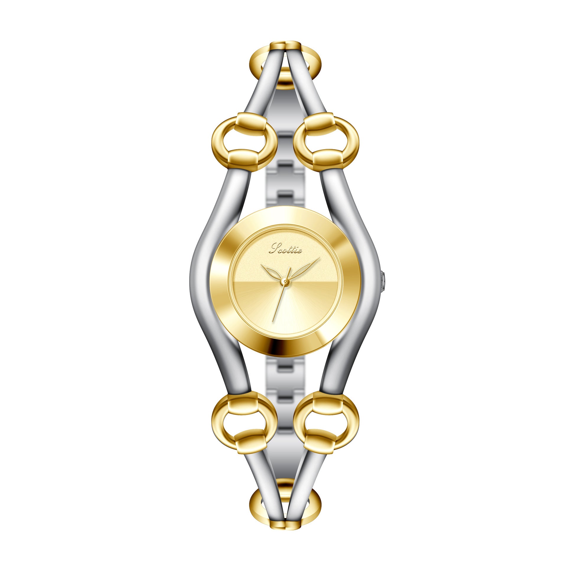 Casual And Versatile Women's Watch Niche Hollow Design