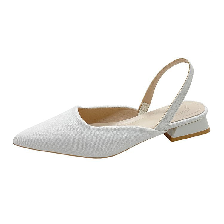 Women's Fashion Personality Solid Color Sandals