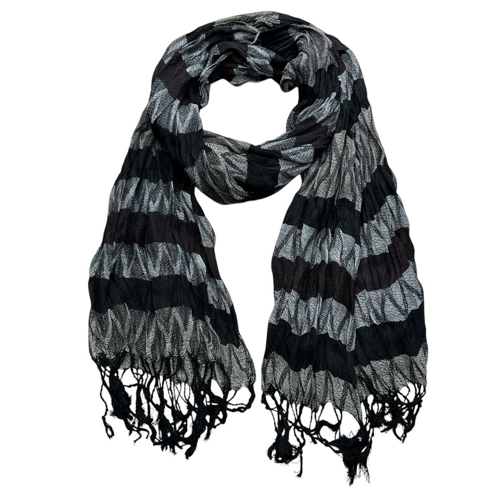 Unique Texture Jacquard Pattern,Warm Beige Neutrals Scarf,Versatile Everyday Scarf ,Pairs With All Casual Outfits,Office Appropriate Subtlety For Women Men