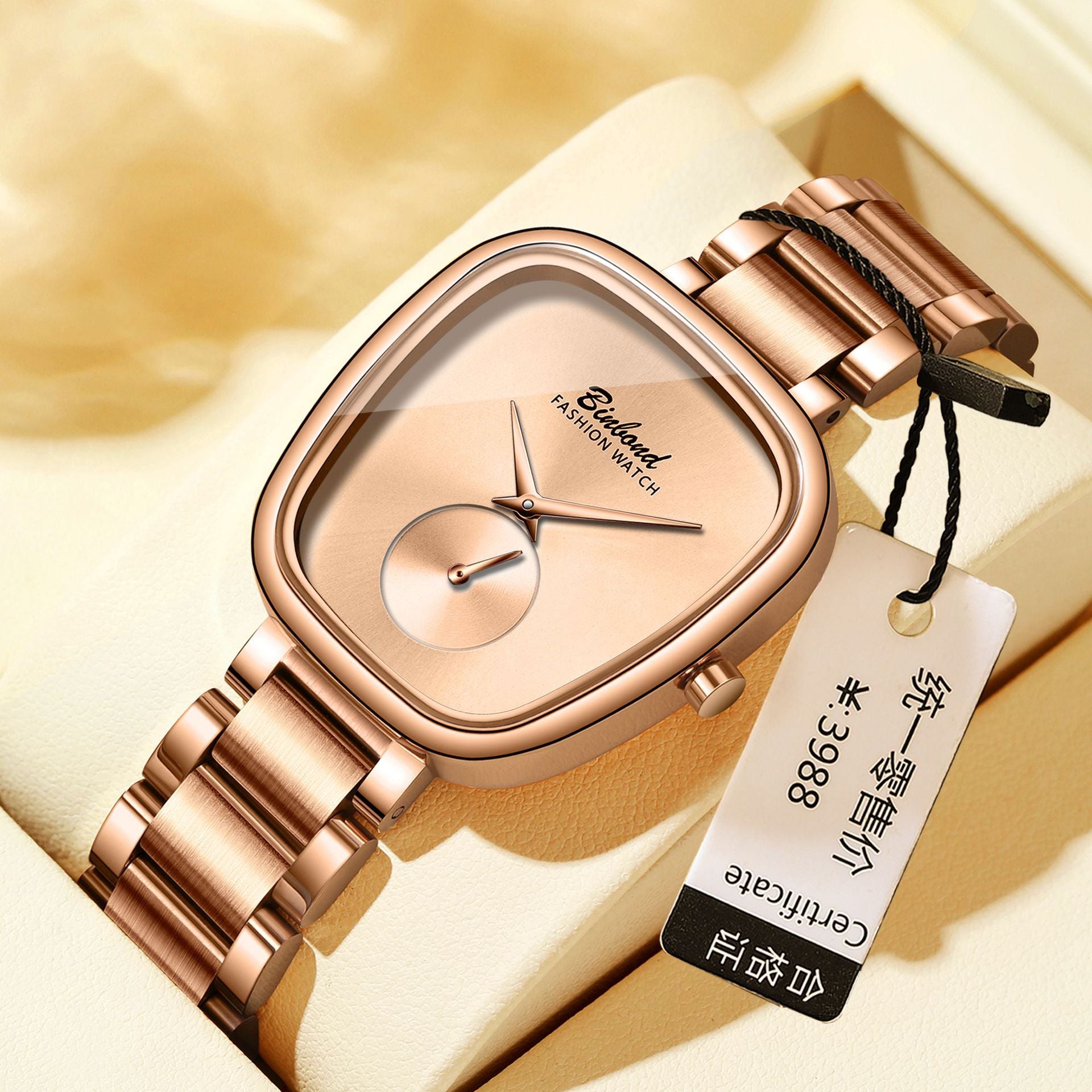 Women's Waterproof Stainless Steel Quartz Watch