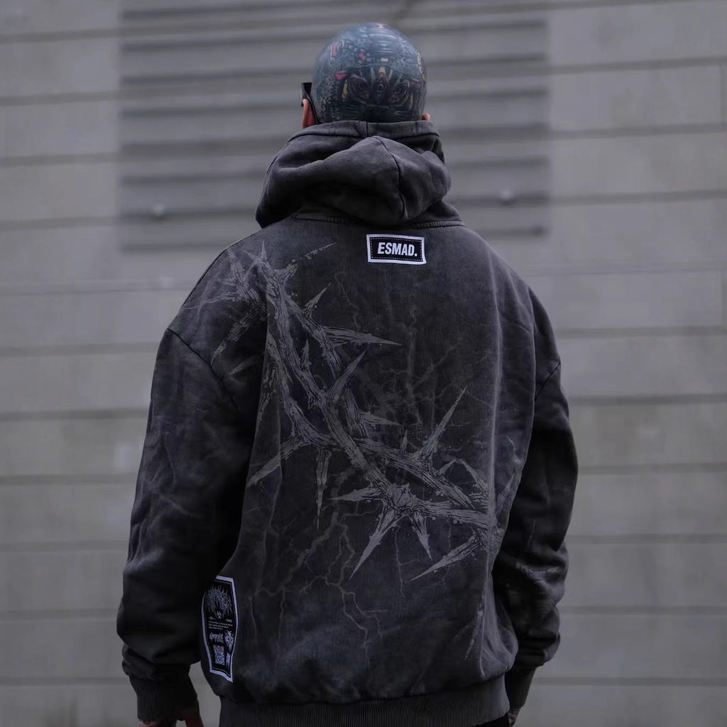 New Hooded Sweatshirt 3D Digital Templar Print