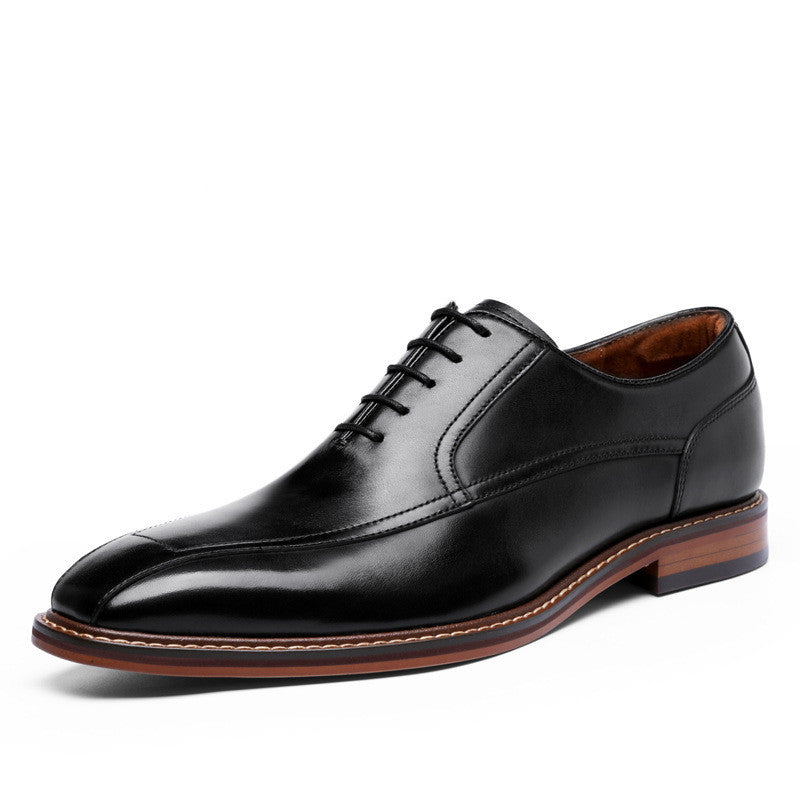 Rubber Outsole Business Casual Men's Shoes