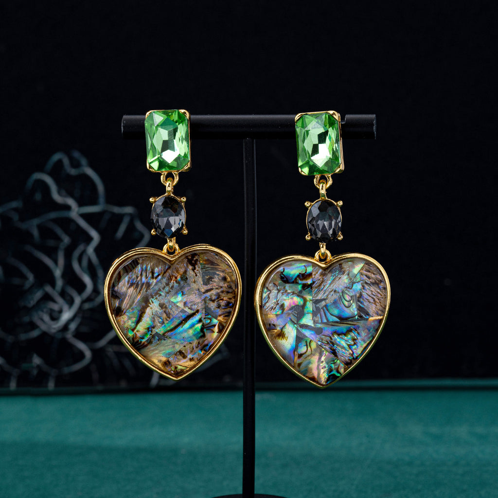 Fashionable Retro Heart Earrings For Women