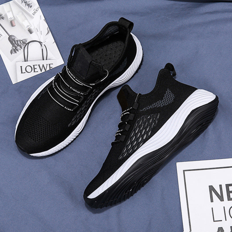 Feizhi New Wild Mesh Running Student Sports Leisure Trendy Shoes Travel Shoes Men