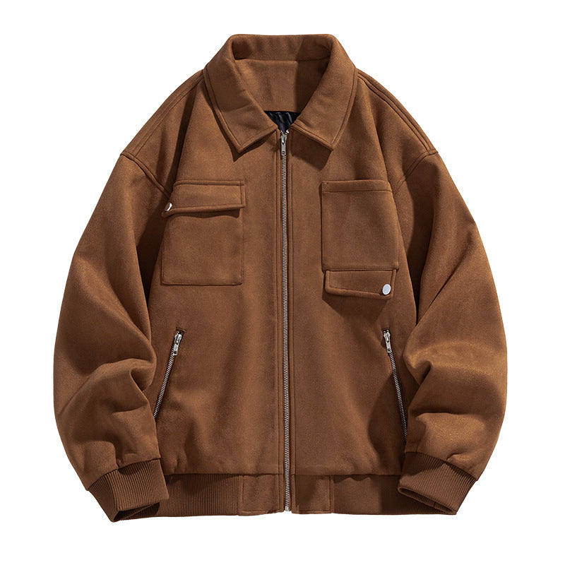 Men's Lapel Jacket Casual Outerwear