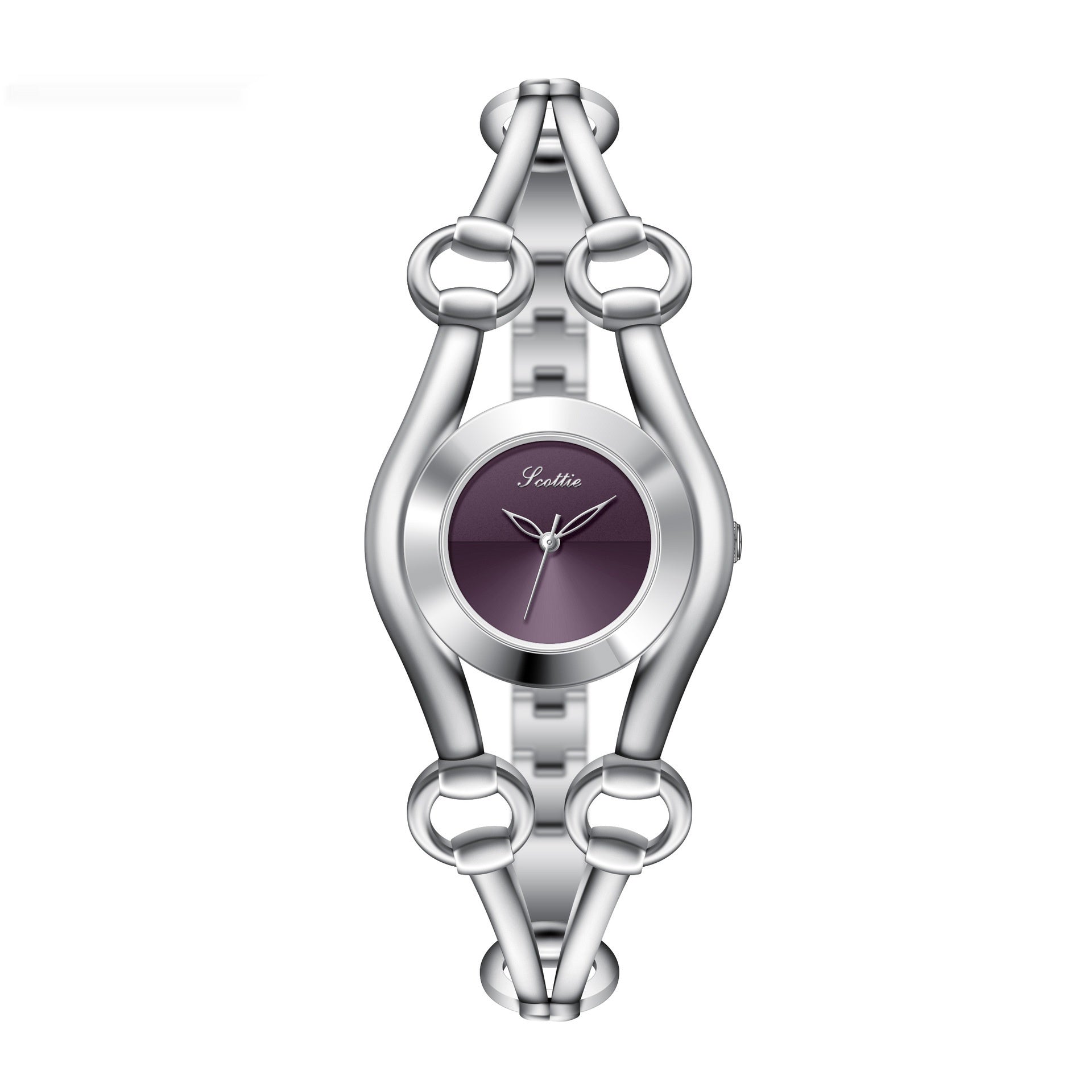 Casual And Versatile Women's Watch Niche Hollow Design
