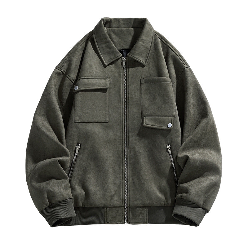 Men's Lapel Jacket Casual Outerwear