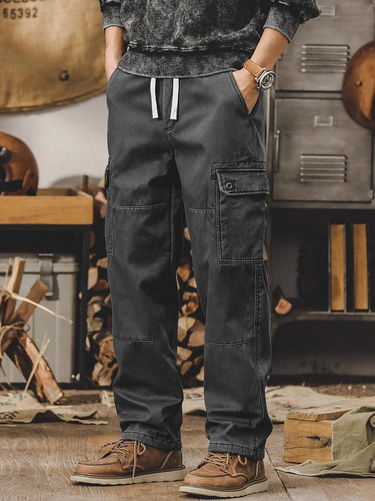 Men's Casual Straight-leg Workwear Pants