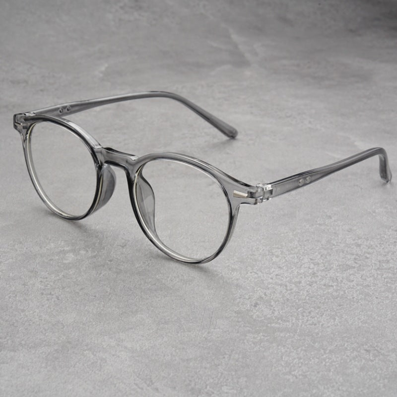 Fashionable UV-protective Round-frame Sunglasses For Women