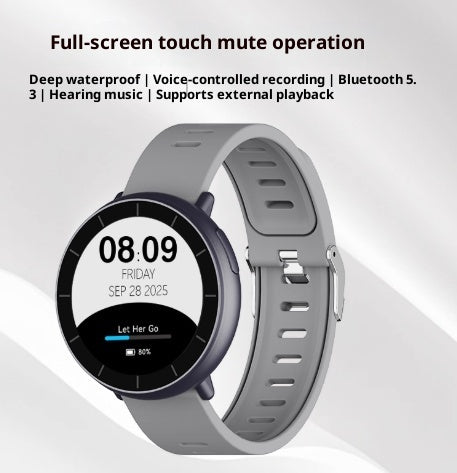 High School Student Bluetooth Music Player Alarm Clock Sports Watch