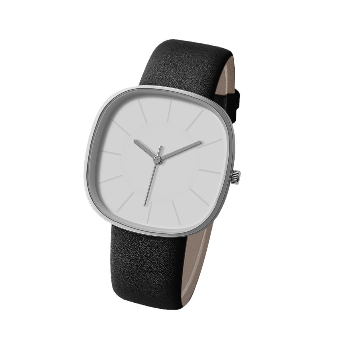 Chic Matte Silicone Timepiece | Modern Square Aesthetic