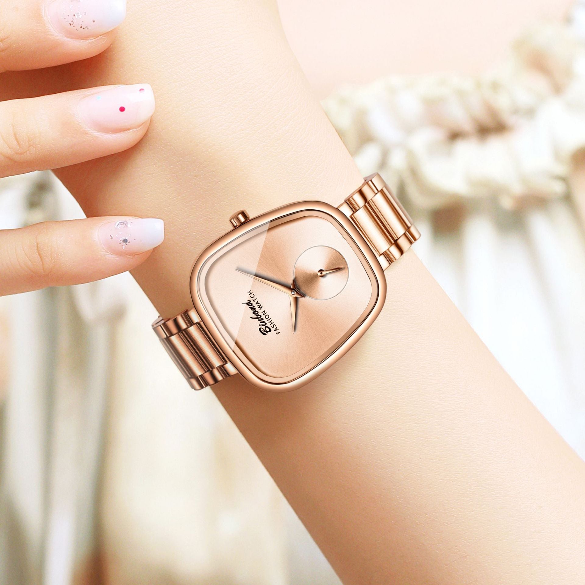 Women's Waterproof Stainless Steel Quartz Watch