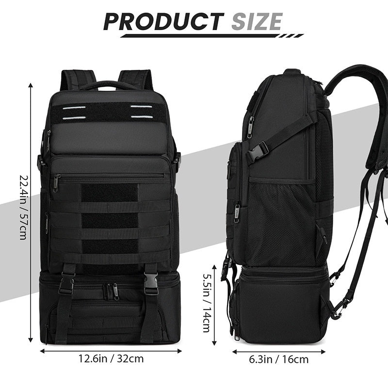 Polyester Men's Oversized Casual Outdoor Backpack