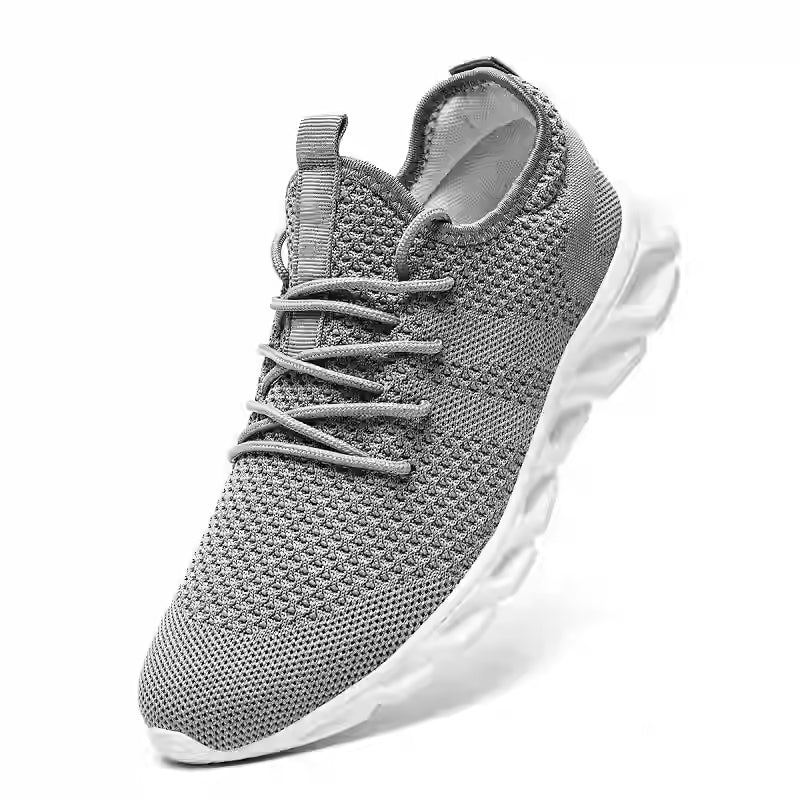 Men Casual Sport Shoes Light Sneakers White Outdoor Breathab