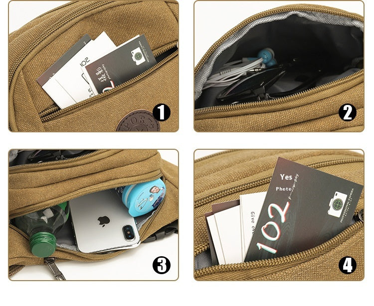 Mobile Phone Waist Bag Men's Wear-resistant Construction Site