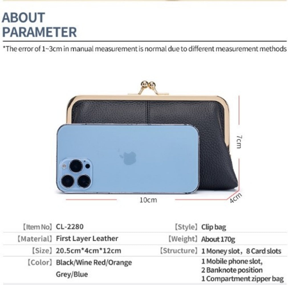 Elegant Vegan Leather Crossbody Purse for Women