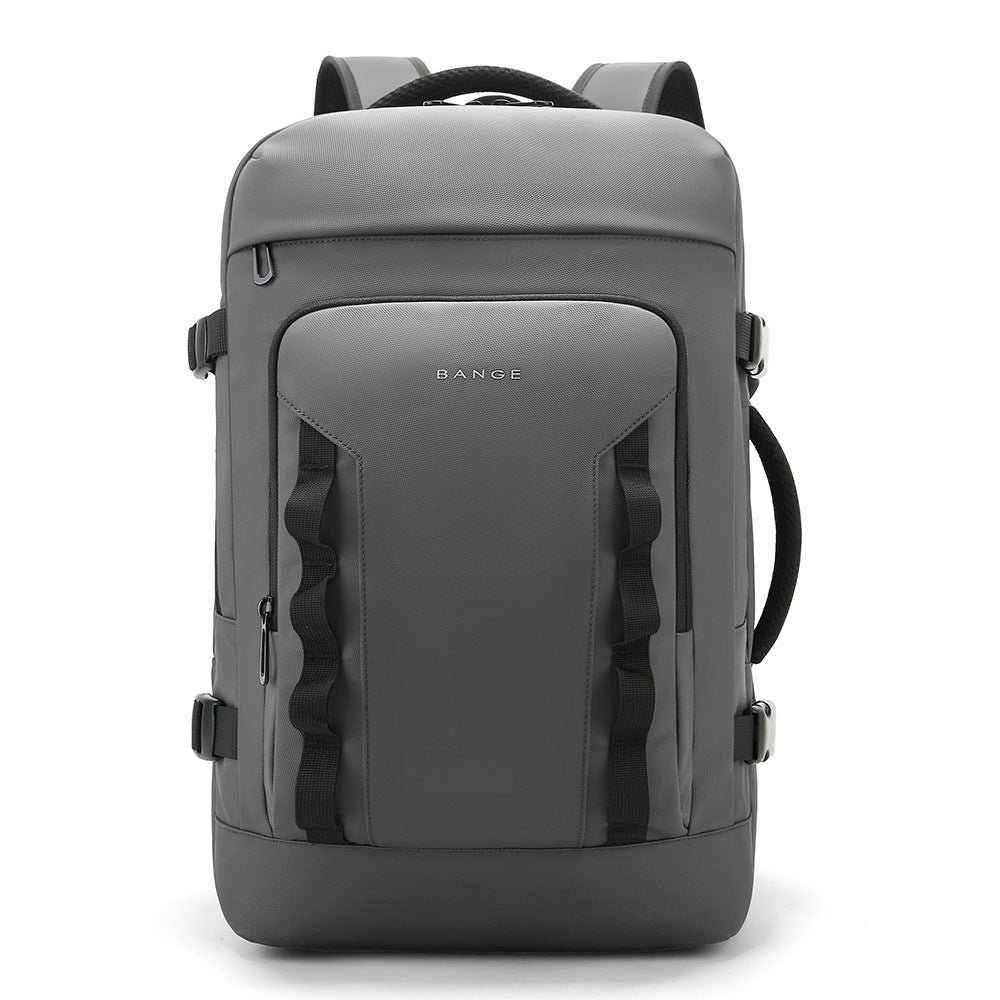 Men's Large-capacity Expandable Backpack For Travel Commuting And Carrying A Laptop