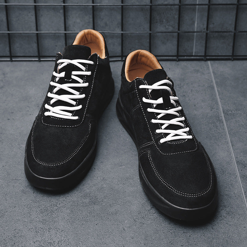 Student youth simple casual board shoes trend fashion brown shoes men tide shoes