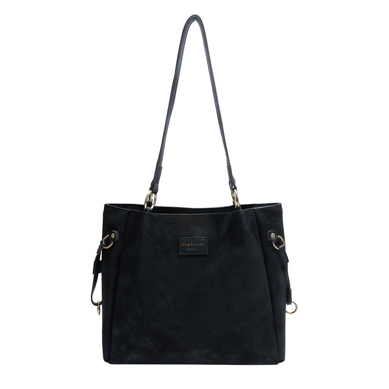 Fashionable High-capacity Versatile Commuter Shoulder Bag