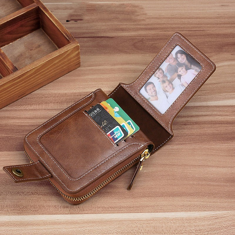 Men's Wallet Short Style European And American Fashion