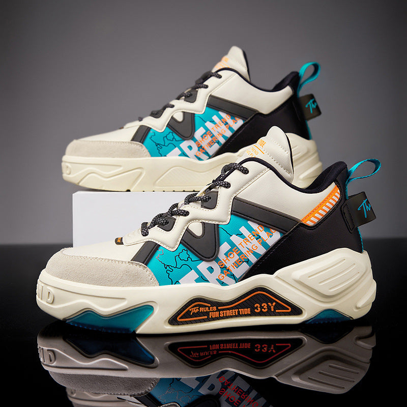 Autumn And Winter New High-top Board Shoes Men