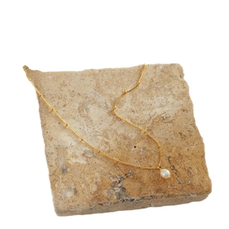 European And American-style 18K Stainless Steel Necklace That Wont Fade