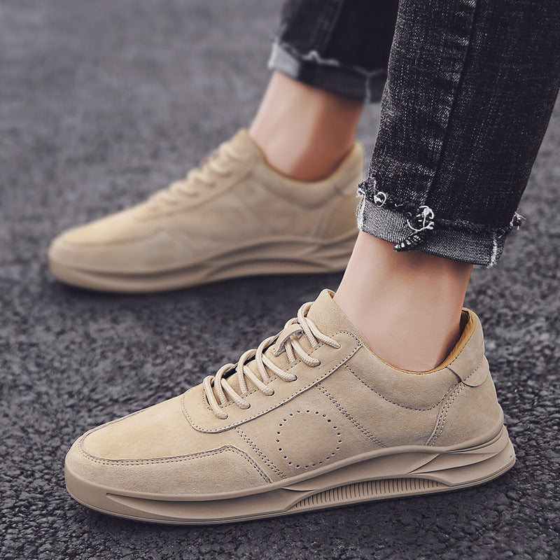 Student youth simple casual board shoes trend fashion brown shoes men tide shoes