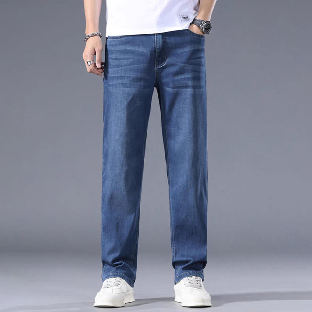 Thin Straight Loose High-end Business Casual Long Pants Men