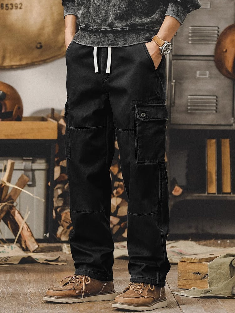 Men's Casual Straight-leg Workwear Pants