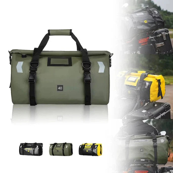 Motorcycle Large Capacity Car Travel Storage Backseat Bag
