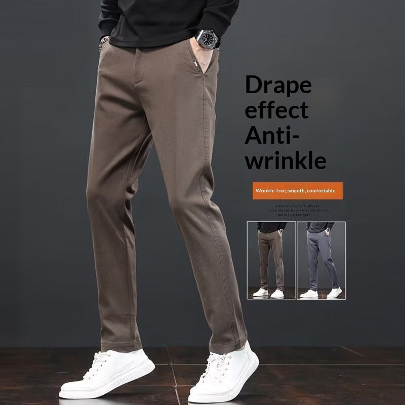 Straight Leg Versatile Business Trousers