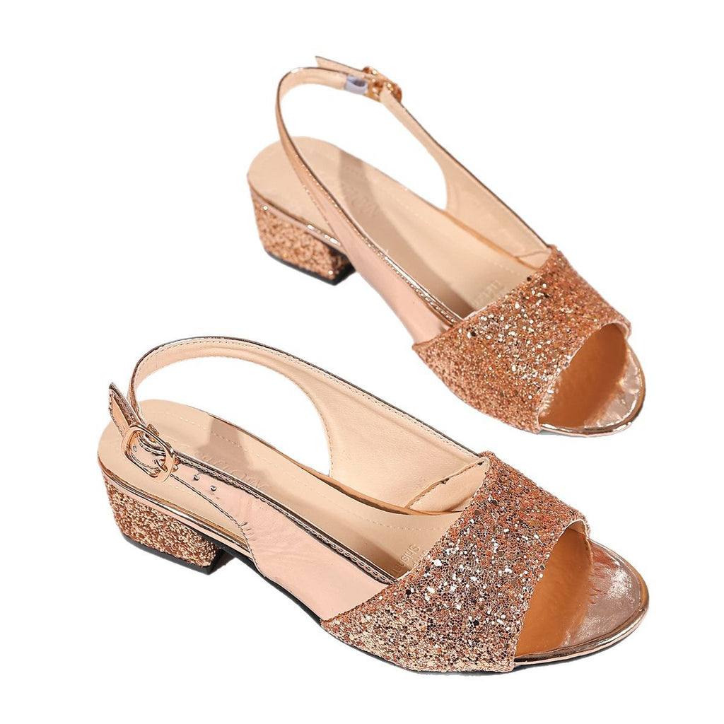 Elegant Open Toe Sexy Cross-border Sandals