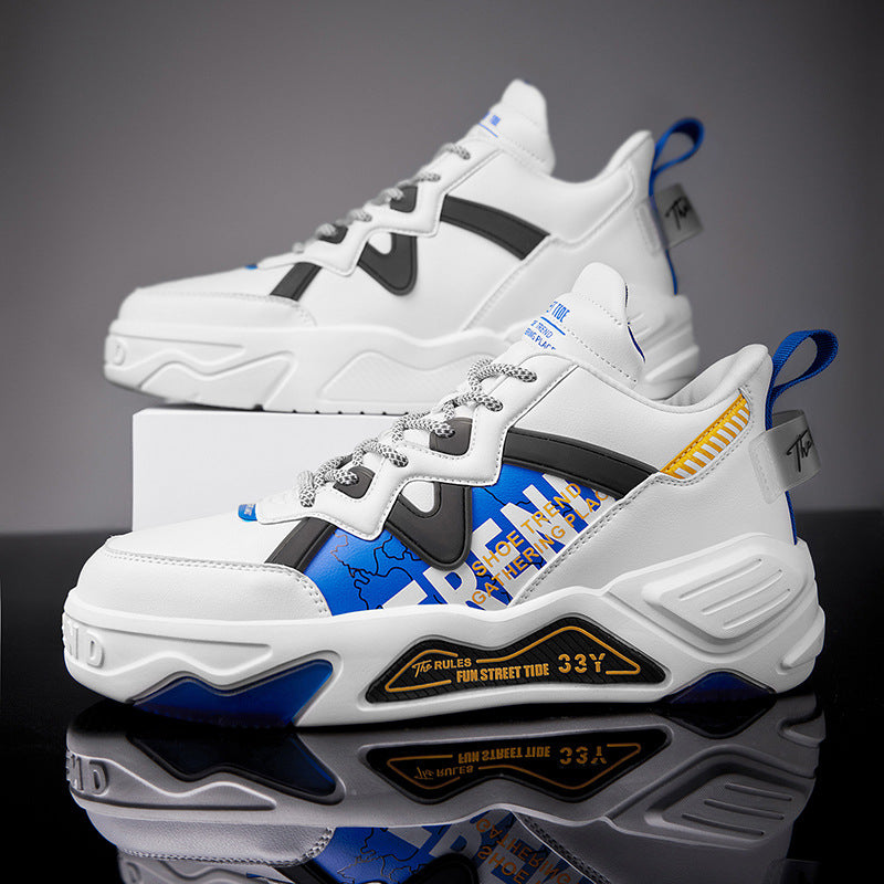 Autumn And Winter New High-top Board Shoes Men