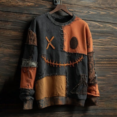 Halloween Men And Women Same Style Loose Sweater