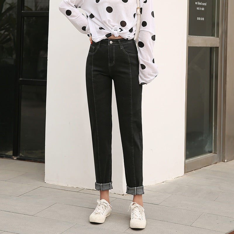 Women's Autumn Slimming Butt-Lifting Skinny Jeans Casual Pants