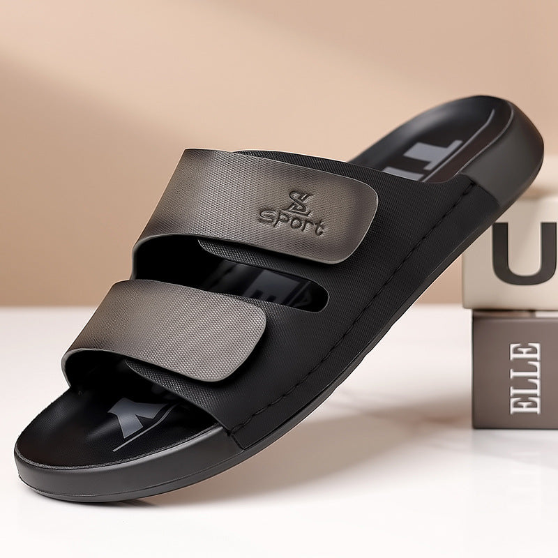 Outdoor Slippers Men's Non-slip Casual Adjustable Color Matching Slippers