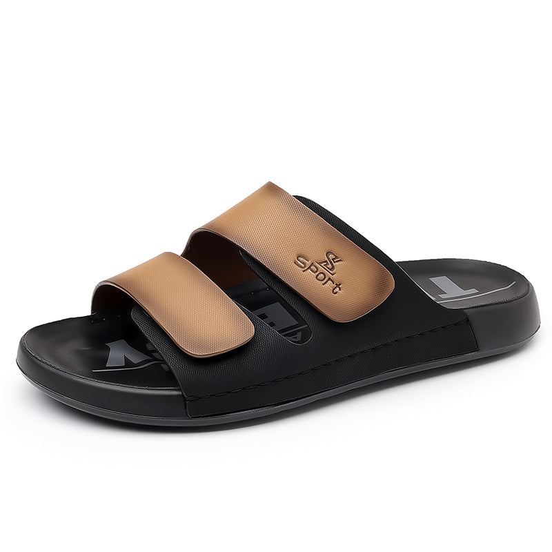 Outdoor Slippers Men's Non-slip Casual Adjustable Color Matching Slippers