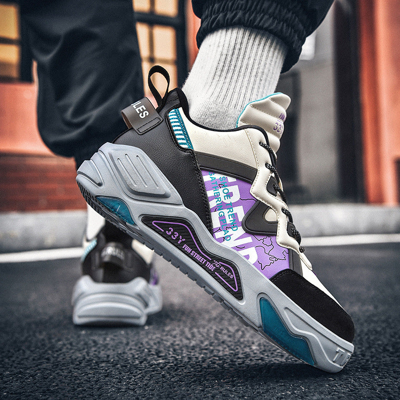 Autumn And Winter New High-top Board Shoes Men