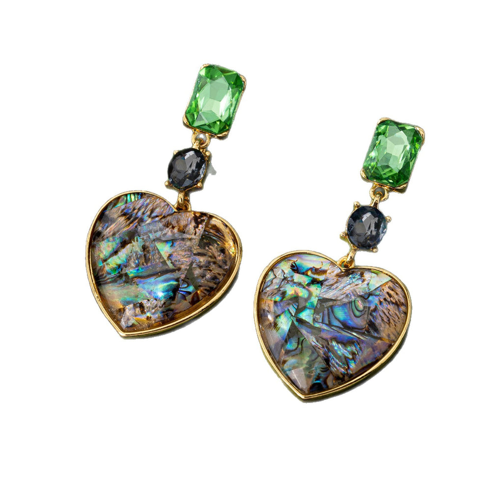 Fashionable Retro Heart Earrings For Women