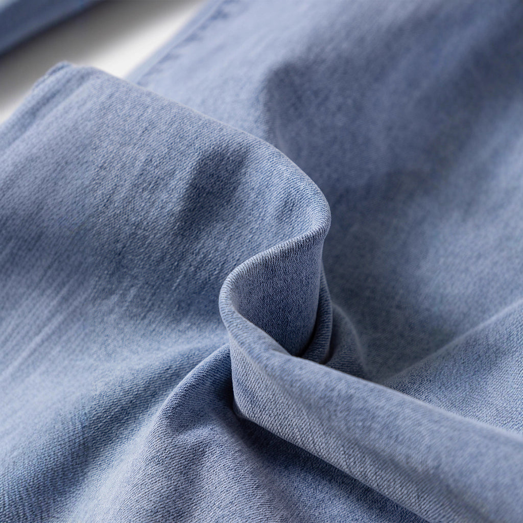 Women's High Waist Casual Loose Solid Color Jeans