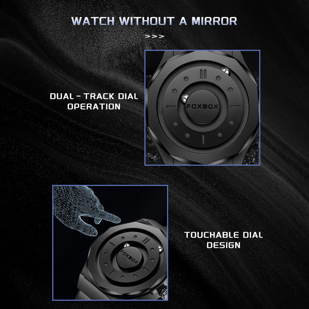 Creative Personality Magnetic Suspension Ball Quartz Watch