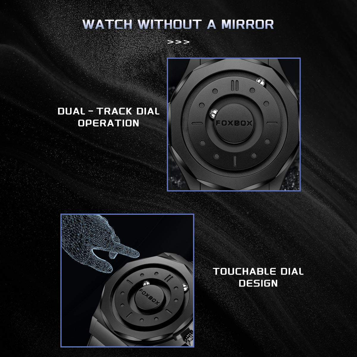 Creative Personality Magnetic Suspension Ball Quartz Watch