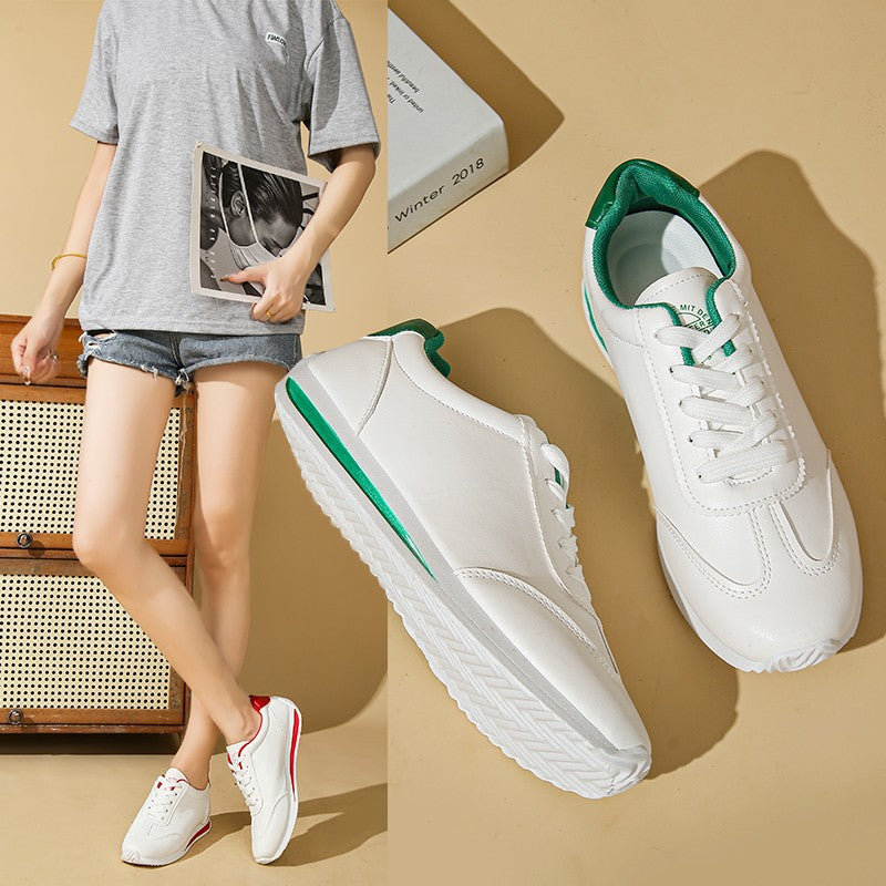 Autumn Casual Sports Trendy White Shoes For Women