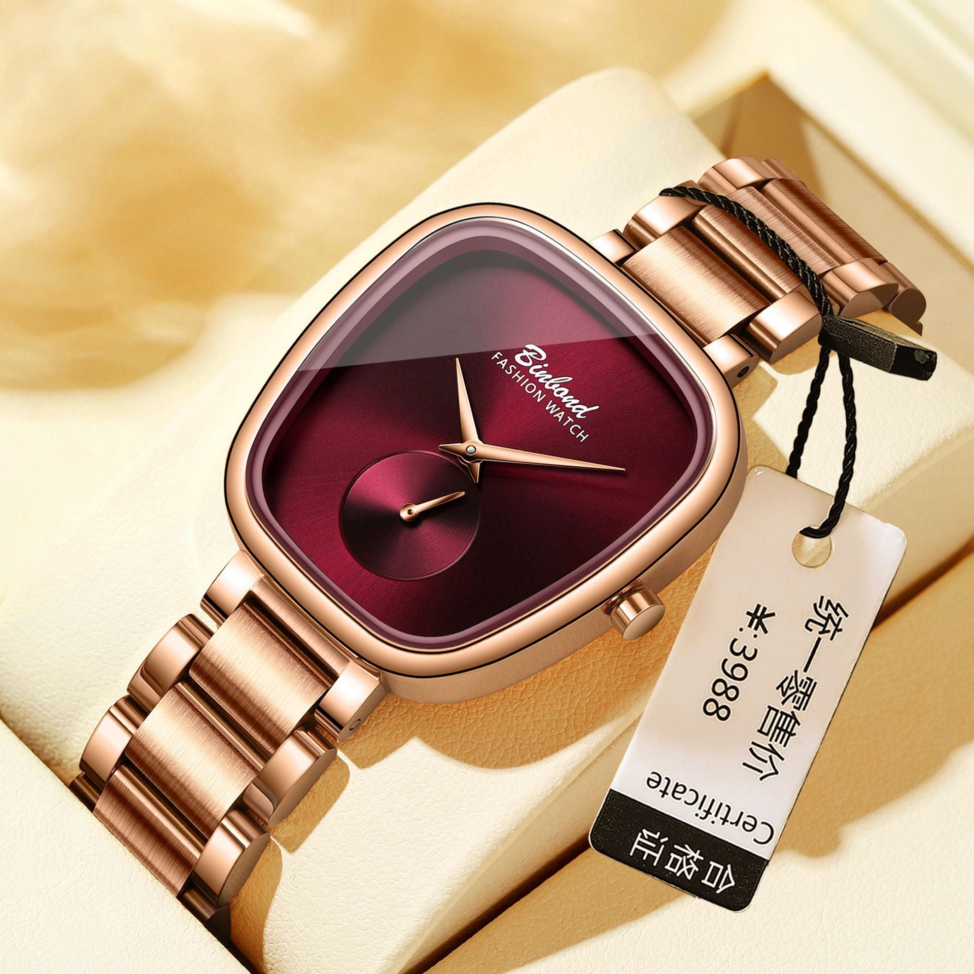 Women's Waterproof Stainless Steel Quartz Watch