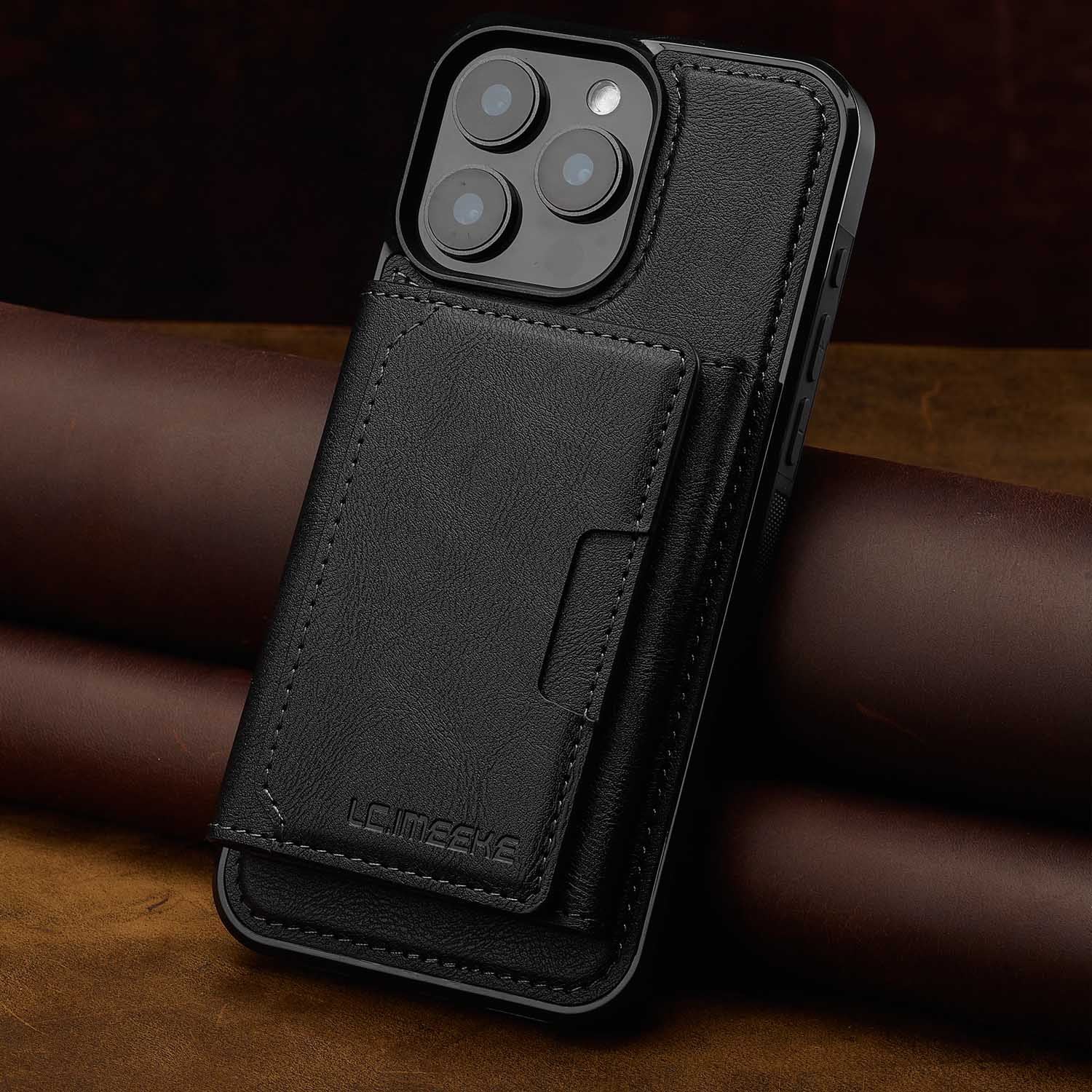 Magnetic Card Holder Anti-skimming Phone Case