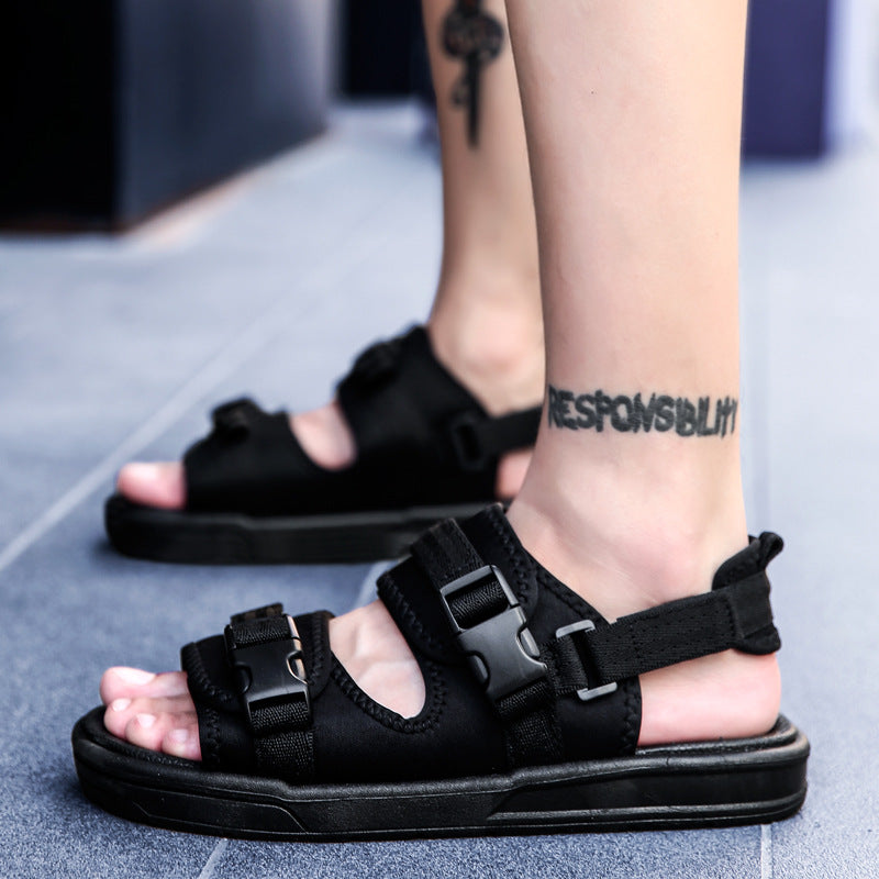 New Two-wear Men's Soft Bottom Casual Slippers