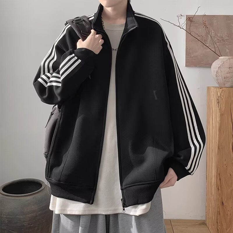 Spring And Autumn Loose Casual Sports Men's Jacket